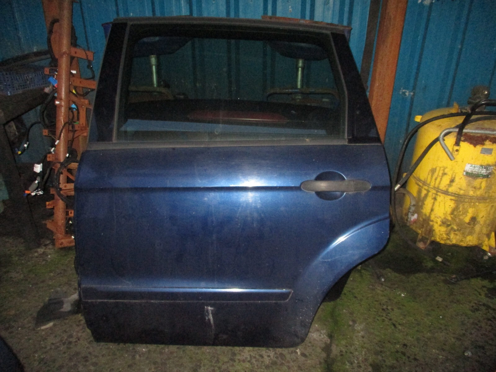 FORD S MAX MK1 2008 NSR PASSENGER SIDE REAR COMPLETE DOOR BLUE