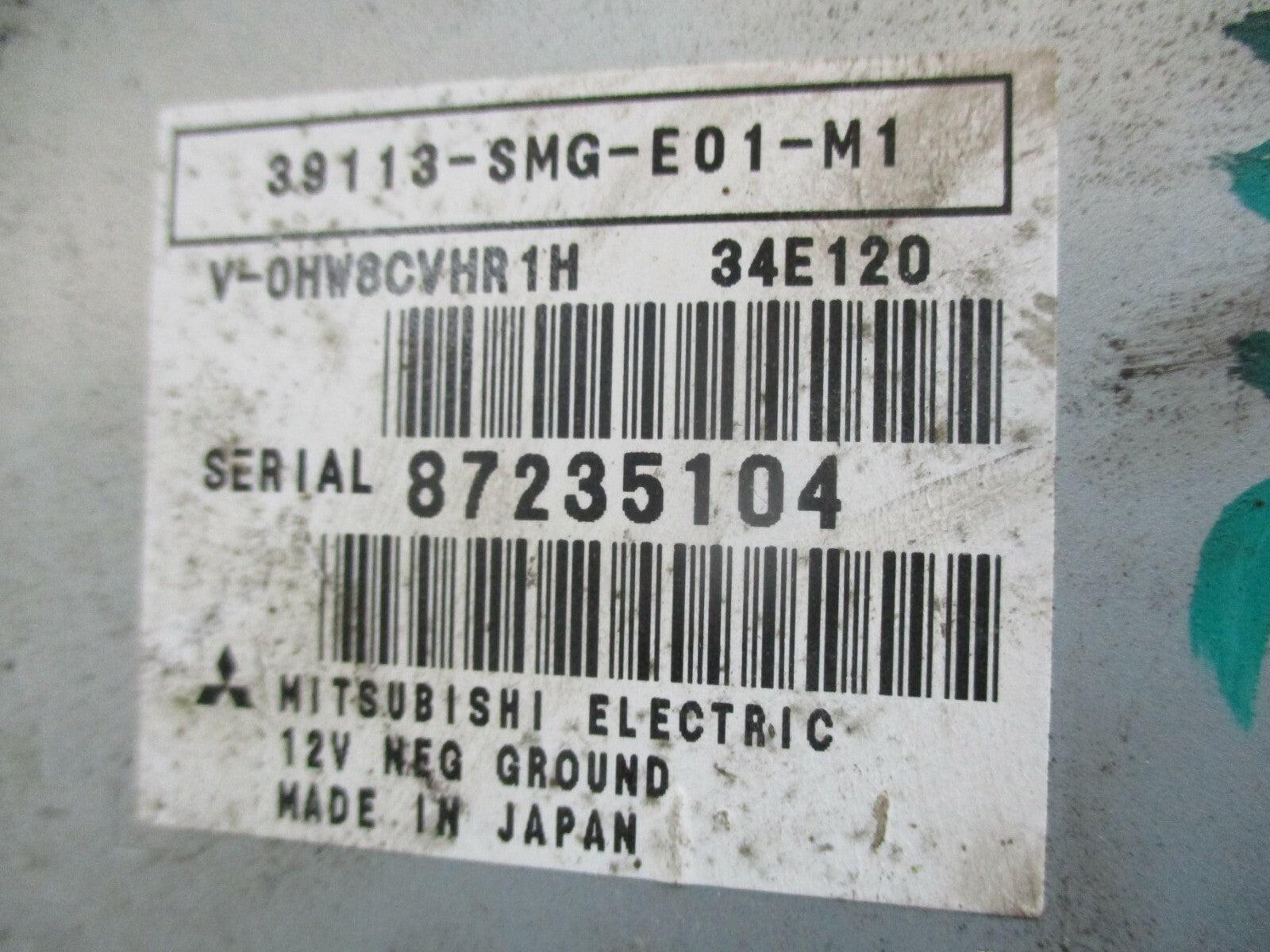 HONDA CIVIC MK8 2006 RADIO RECEIVER CONTROL MODULE 39113SMGE01M1