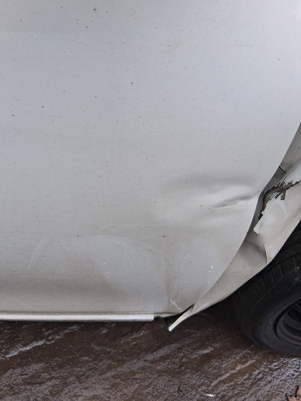 2019 PEUGEOT 108 3 DOOR MK2 OS DRIVER SIDE RIGHT BARE DOOR SOLID WHITE KWD