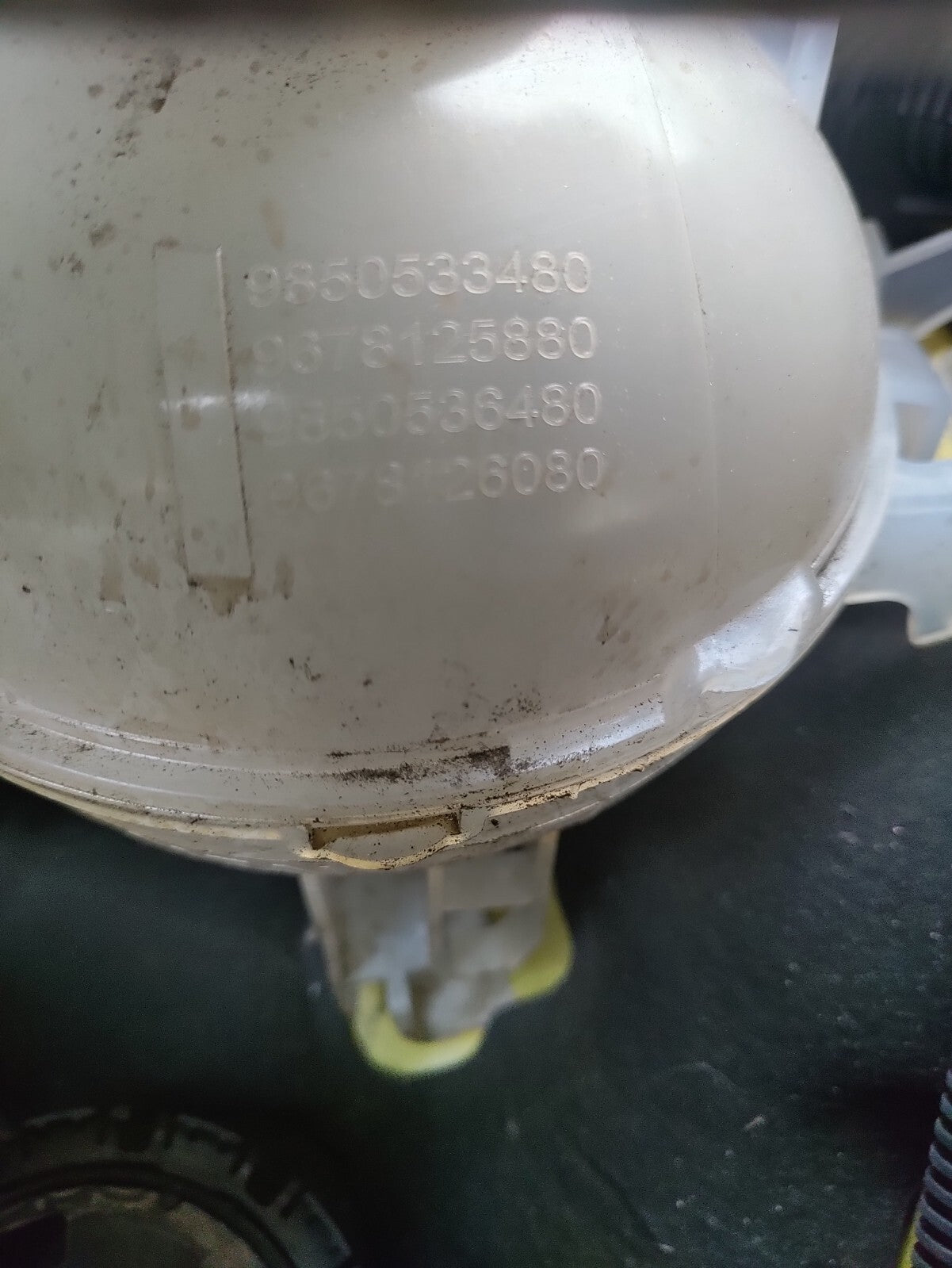 2023 VAUXHALL ASTRA L MK8 1.2 PETROL COOLANT EXPANSION TANK 9850533480