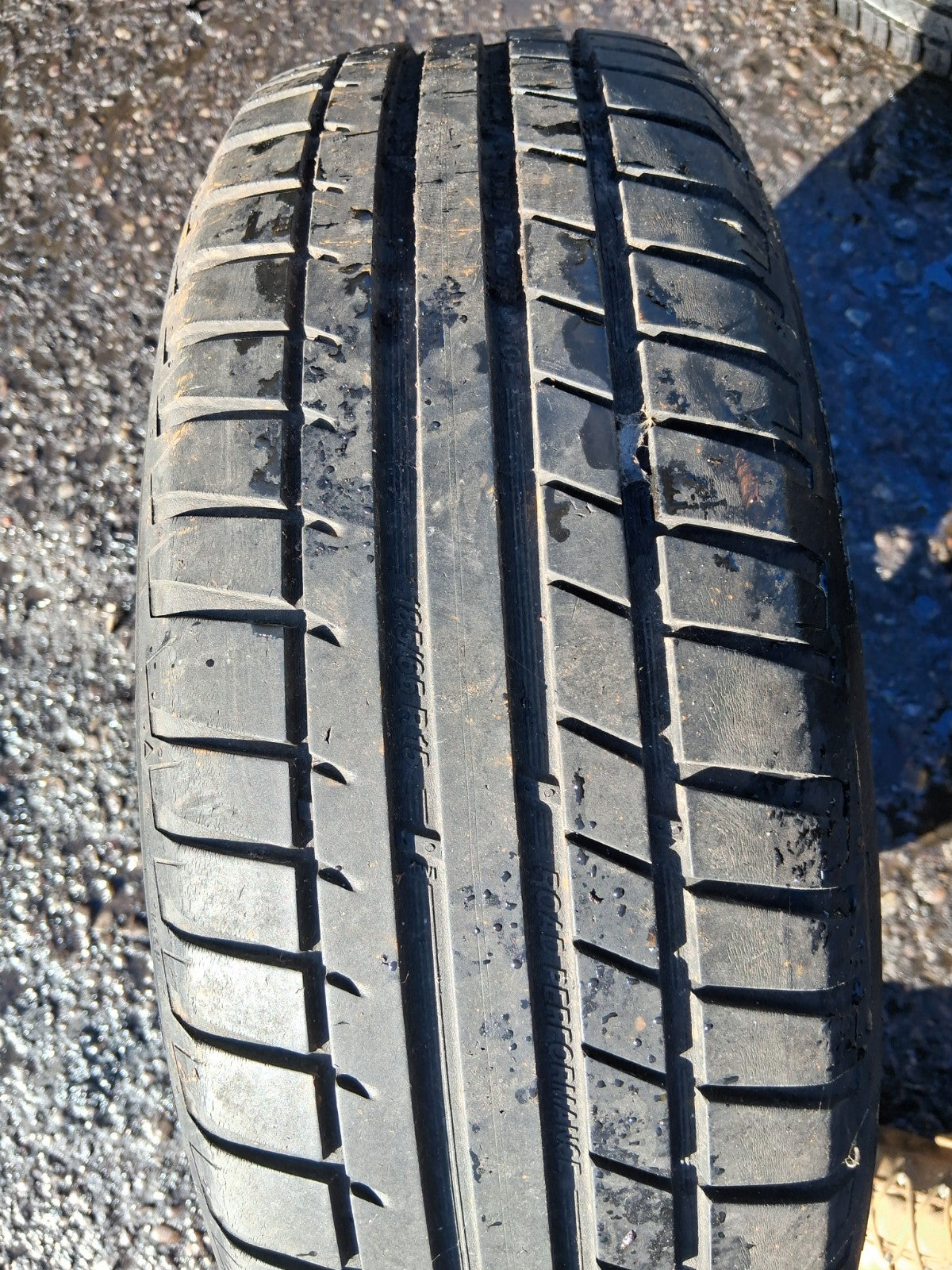 2008 VAUXHALL CORSA D 15 INCH STEEL WHEEL WITH TYRE 185/65R15