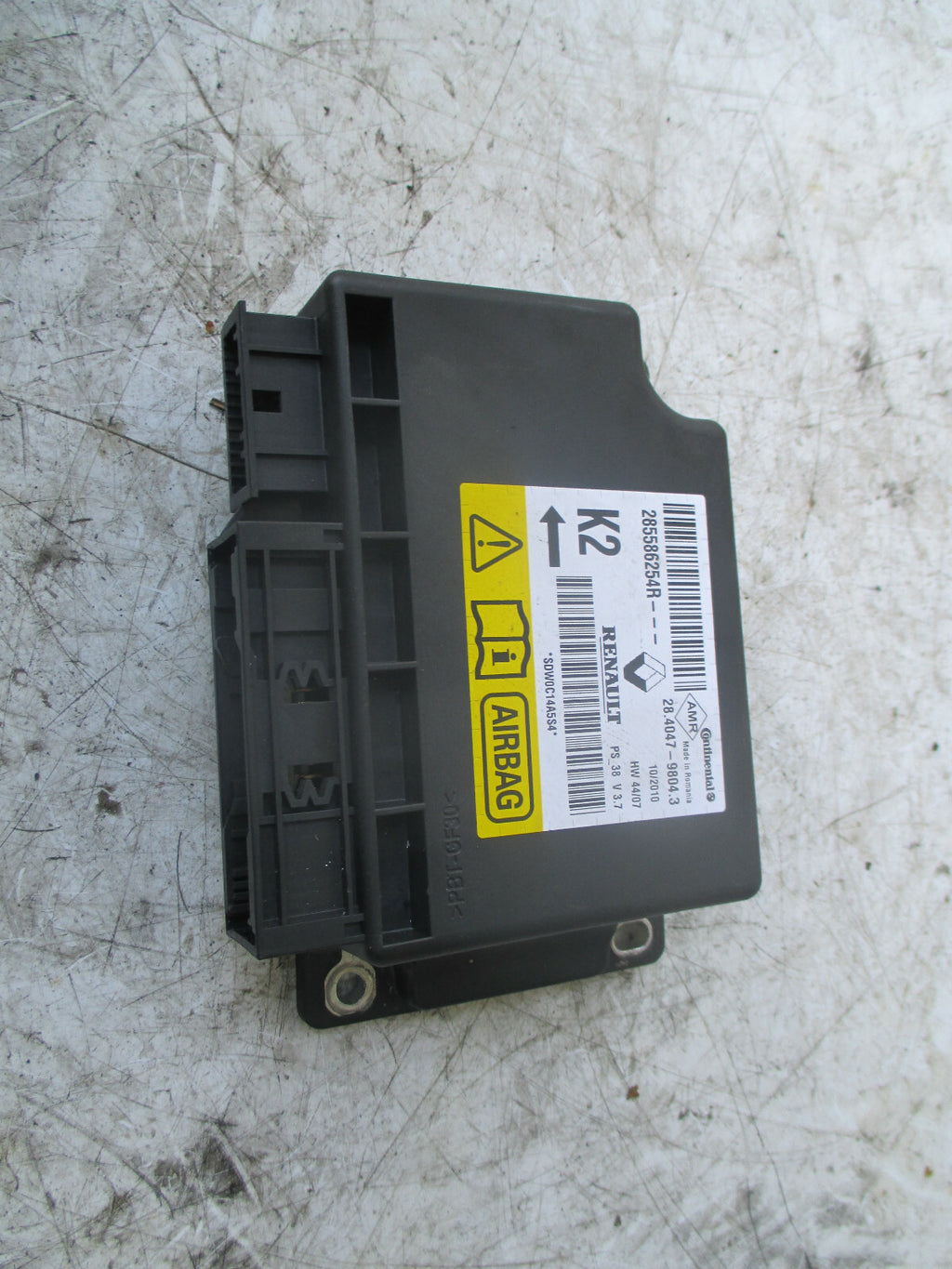 RENAULT MEGANE MK3 2015 SAFETY BAG CONTROL MODULE 285586254R