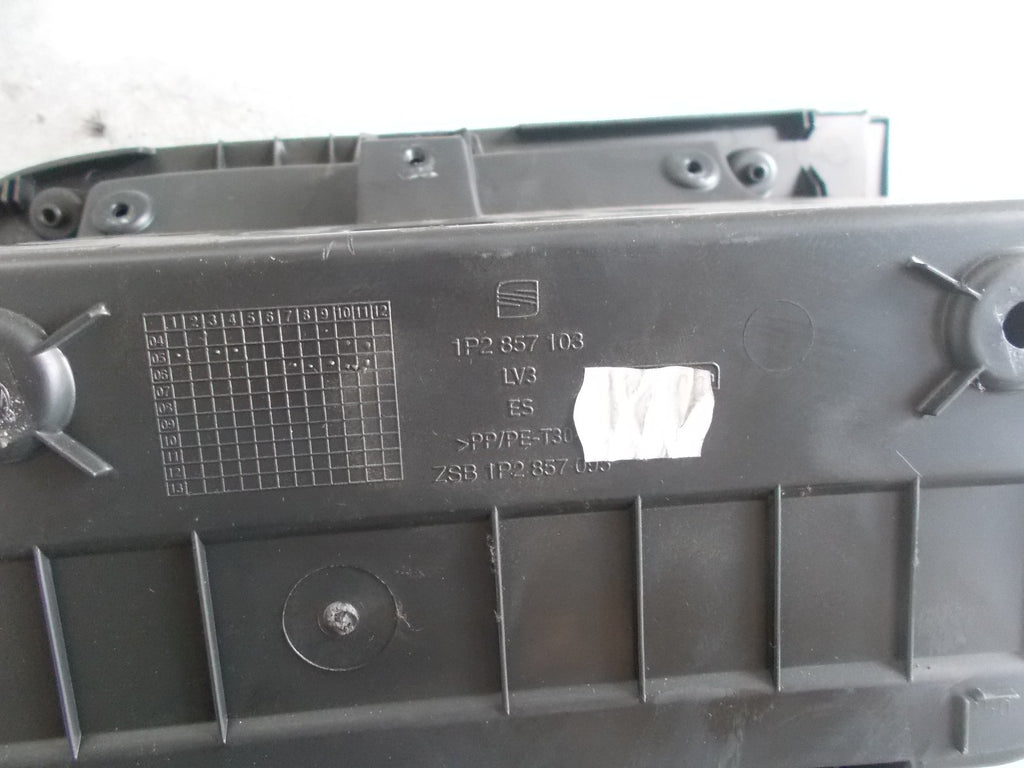 SEAT LEON MK2 GLOVE COMPARTMENT BOX 1P2857103