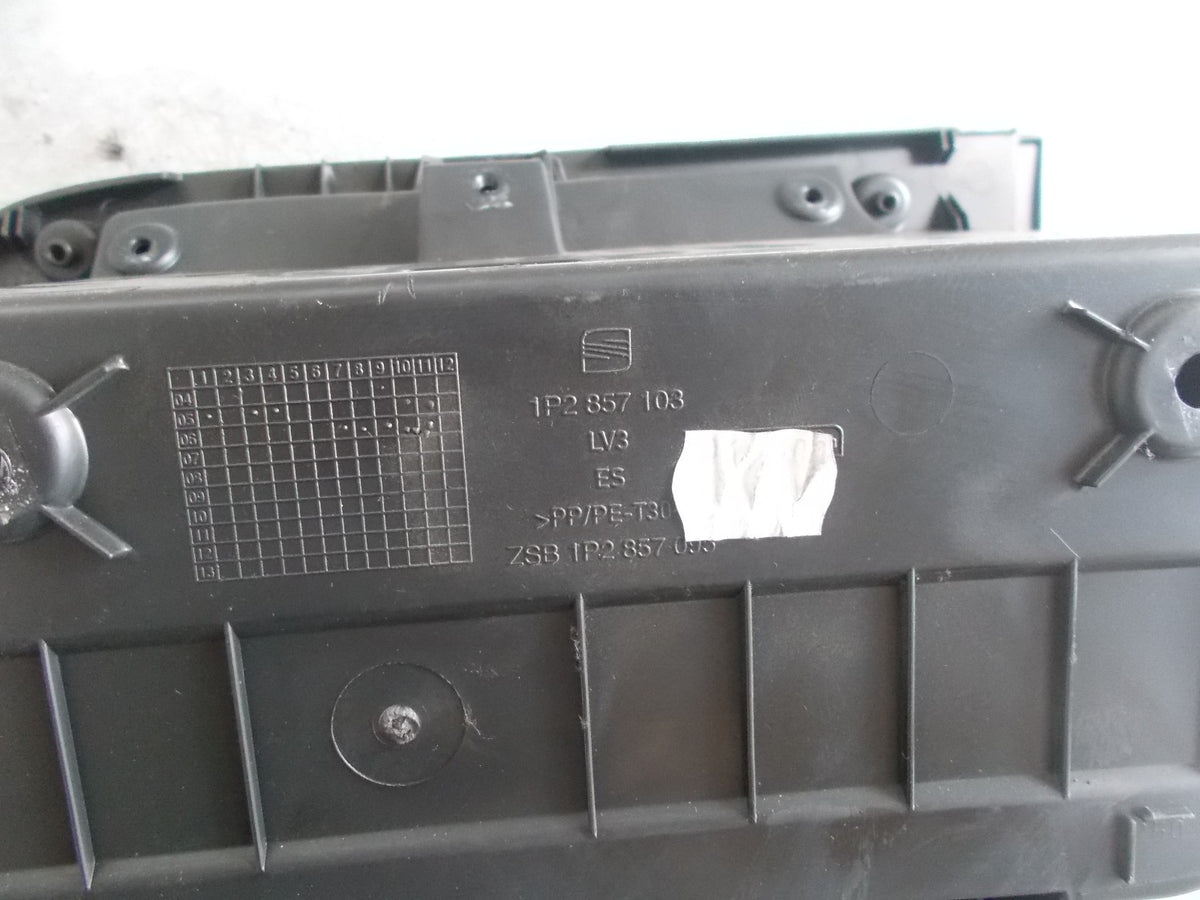 SEAT LEON MK2 GLOVE COMPARTMENT BOX 1P2857103