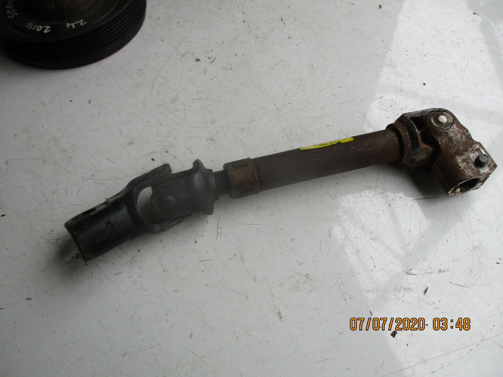 NISSAN MICRA K12 2005 LOWER STEERING COLUMN UJ UNIVERSAL JOINT KNUCKLE 50410237