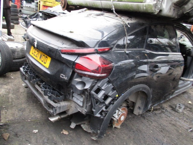 CITROEN C4 MK3 2021 OSR DRIVER SIDE REAR QUARTER PANEL BLACK
