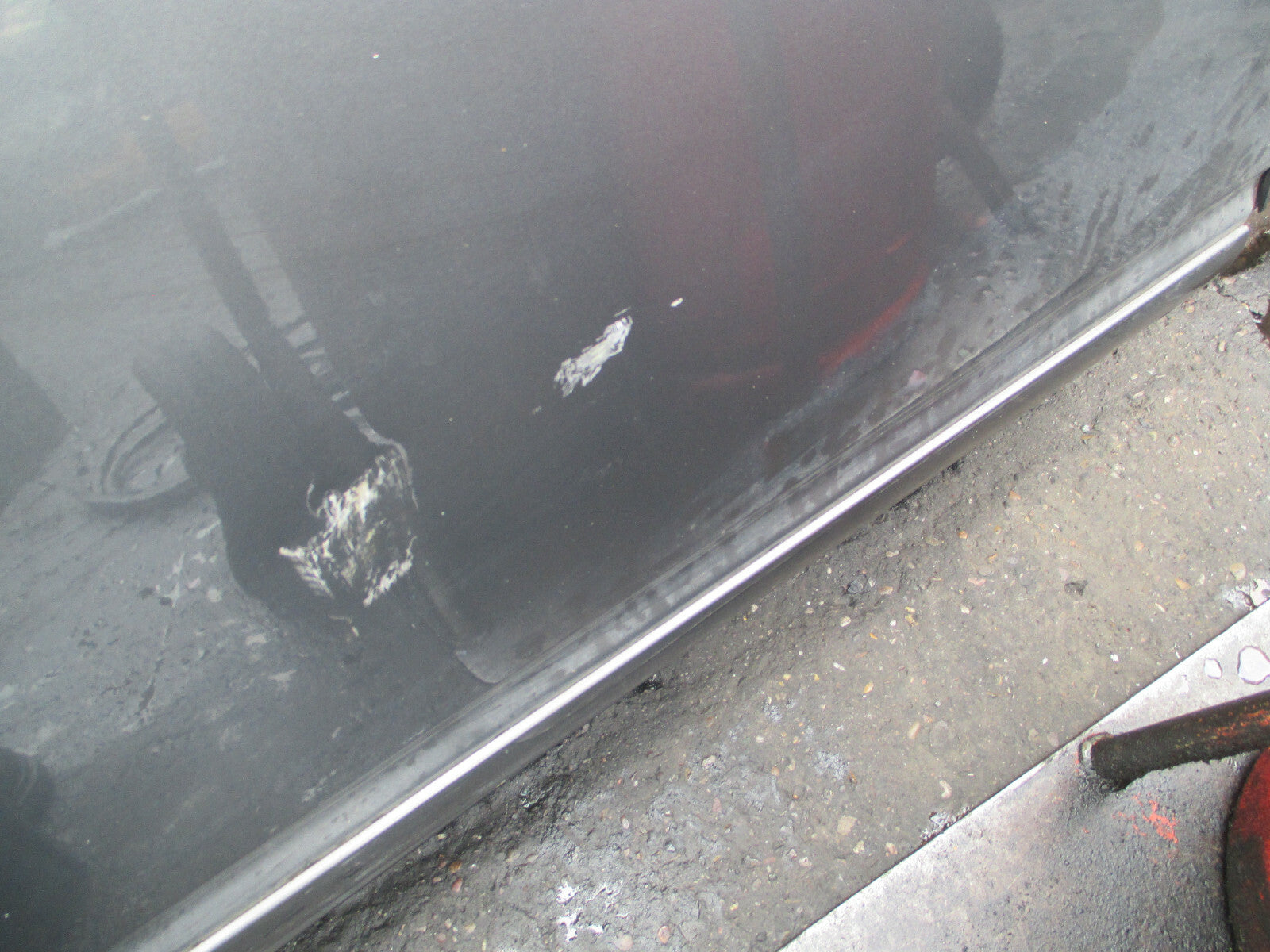 FORD EXPLORER 2000 NSF PASSENGER SIDE FRONT COMPLETE DOOR PLATINUM METALLIC