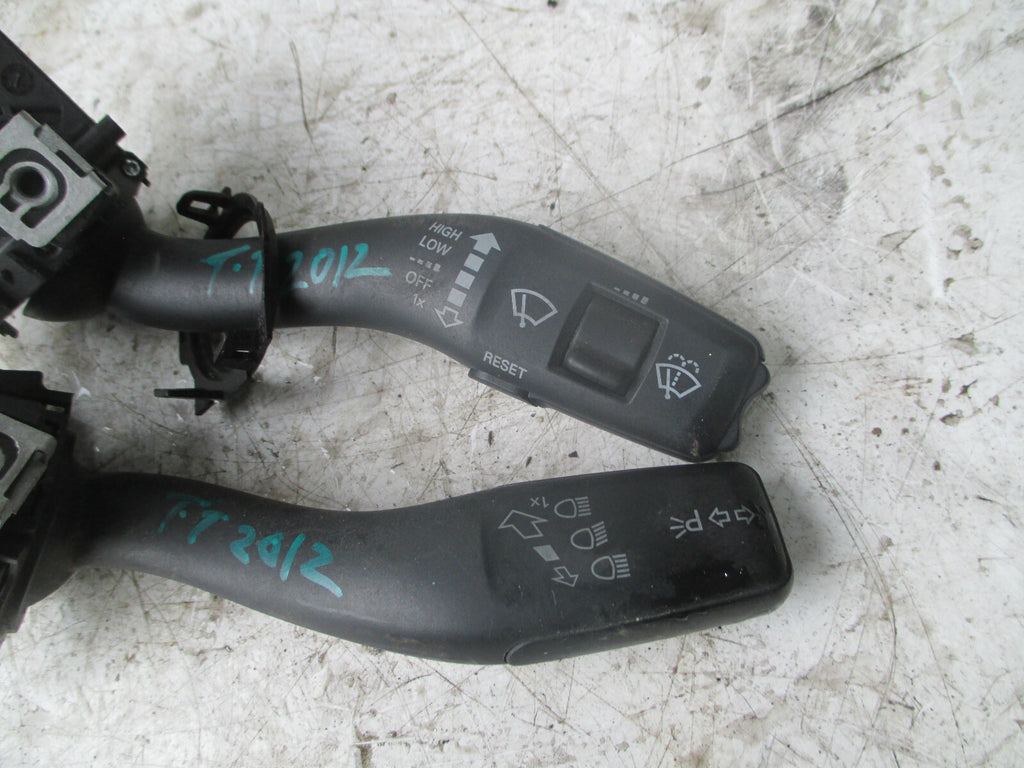 AUDI TT MK2 2012 WIPER INDICATOR STALKS SWITCH 8P0953513E 8P0953519G