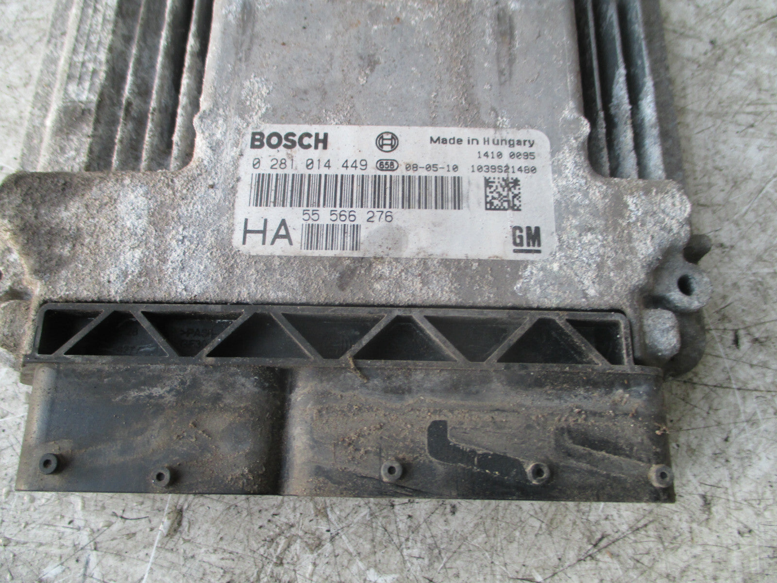VAUXHALL VECTRA C 1.9 CDTI DIESEL ECU ENGINE CONTROL MODULE ECU 55566276