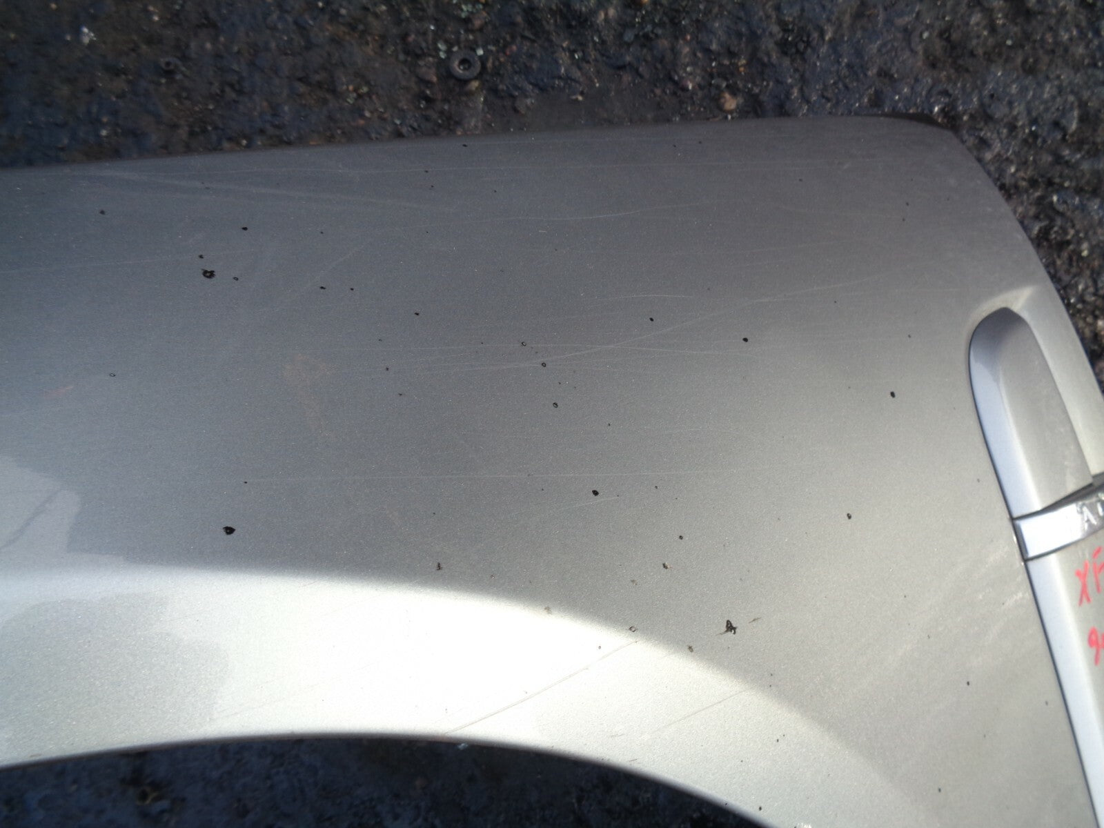 JAGUAR XF 2010 X250 3.0 DIESEL NS PASSENGER SIDE FRONT WING PANEL 8X2316E005A