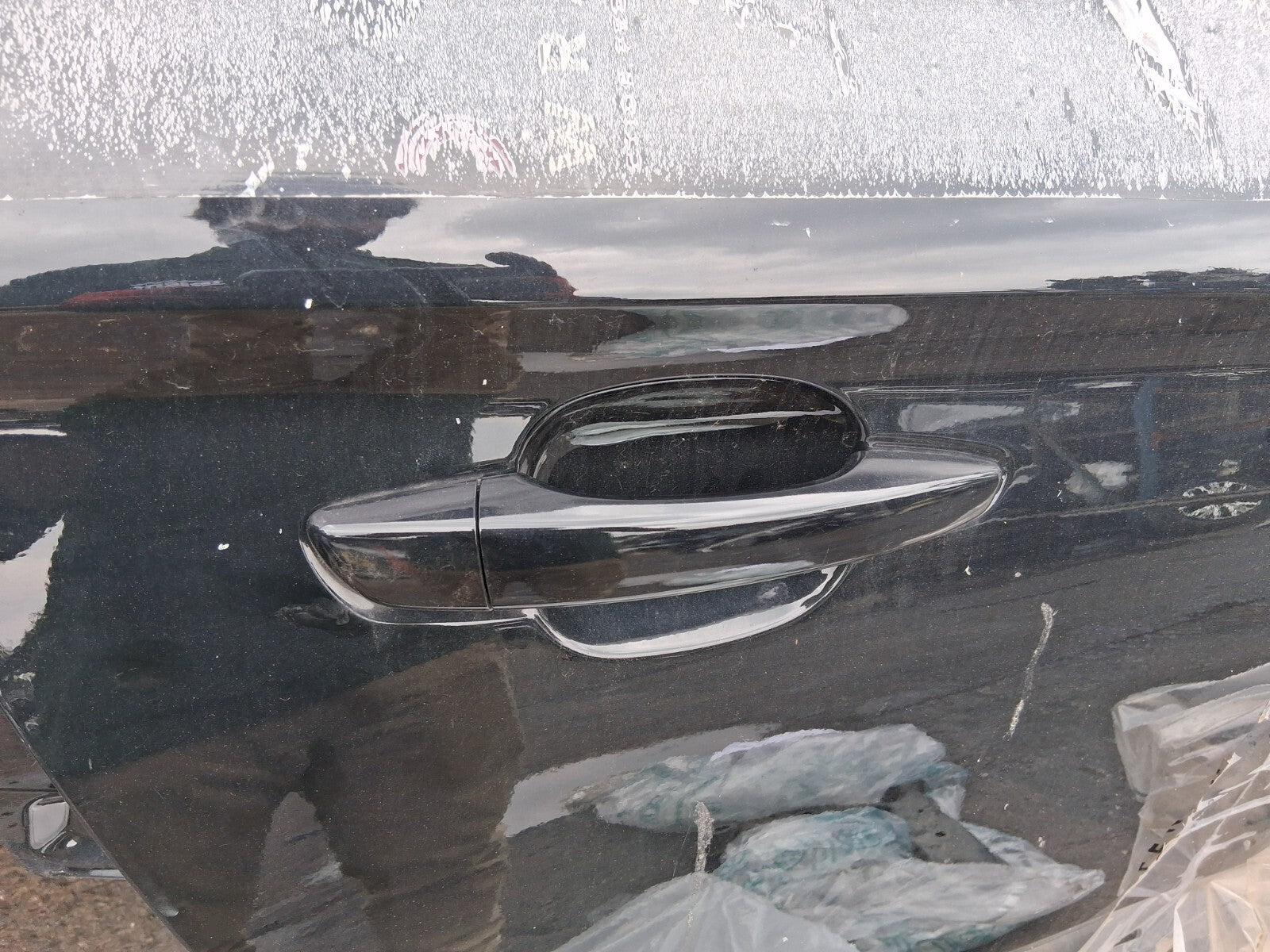 2023 VAUXHALL GRANDLAND OSR DRIVER SIDE REAR EXTERIOR DOOR HANDLE BLACK