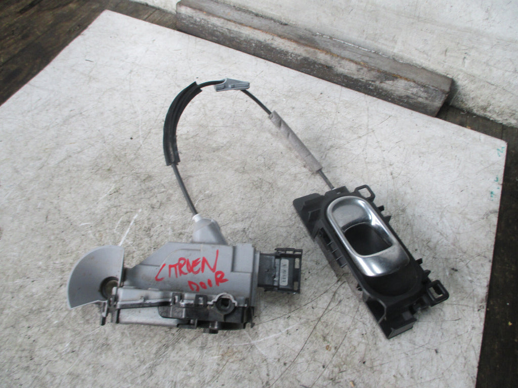 CITROEN C5 AIRCROSS 2020 OSF DRIVER SIDE FRONT DOOR LOCK MECHANISM
