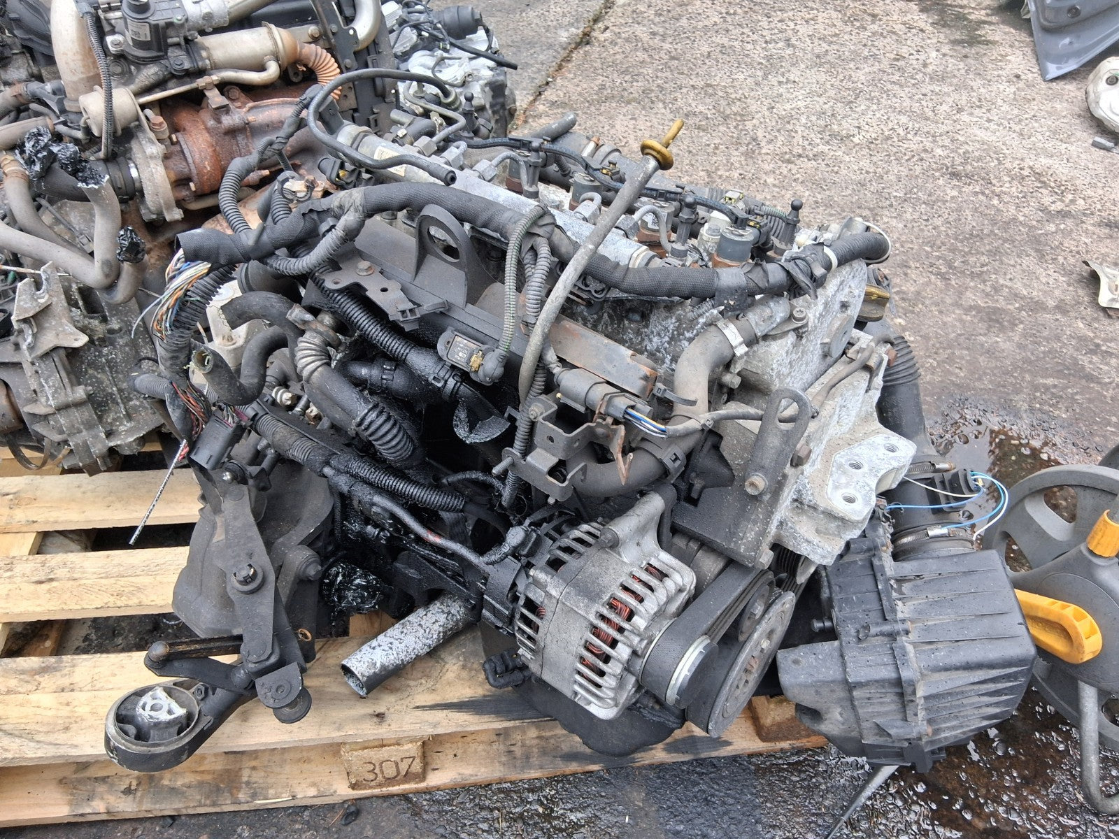 2012 PEUGEOT 207 MK1 1.4 PETROL COMPLETE ENGINE TU3A KFT
