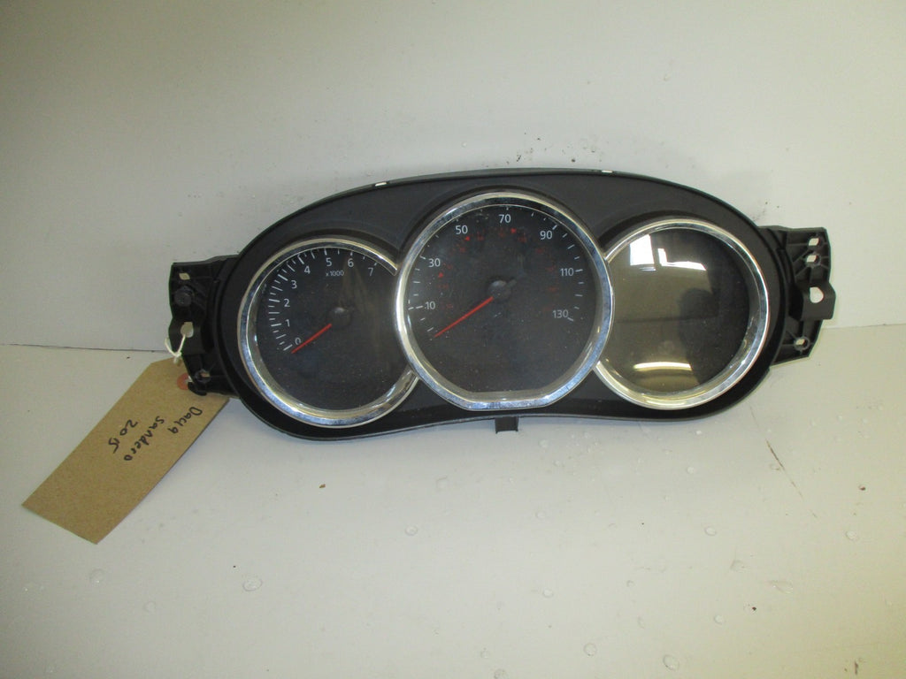 DACIA SANDERO 2015 ELECTRIC SPEEDO METER INSTRUMENT CLUSTER 248108969R