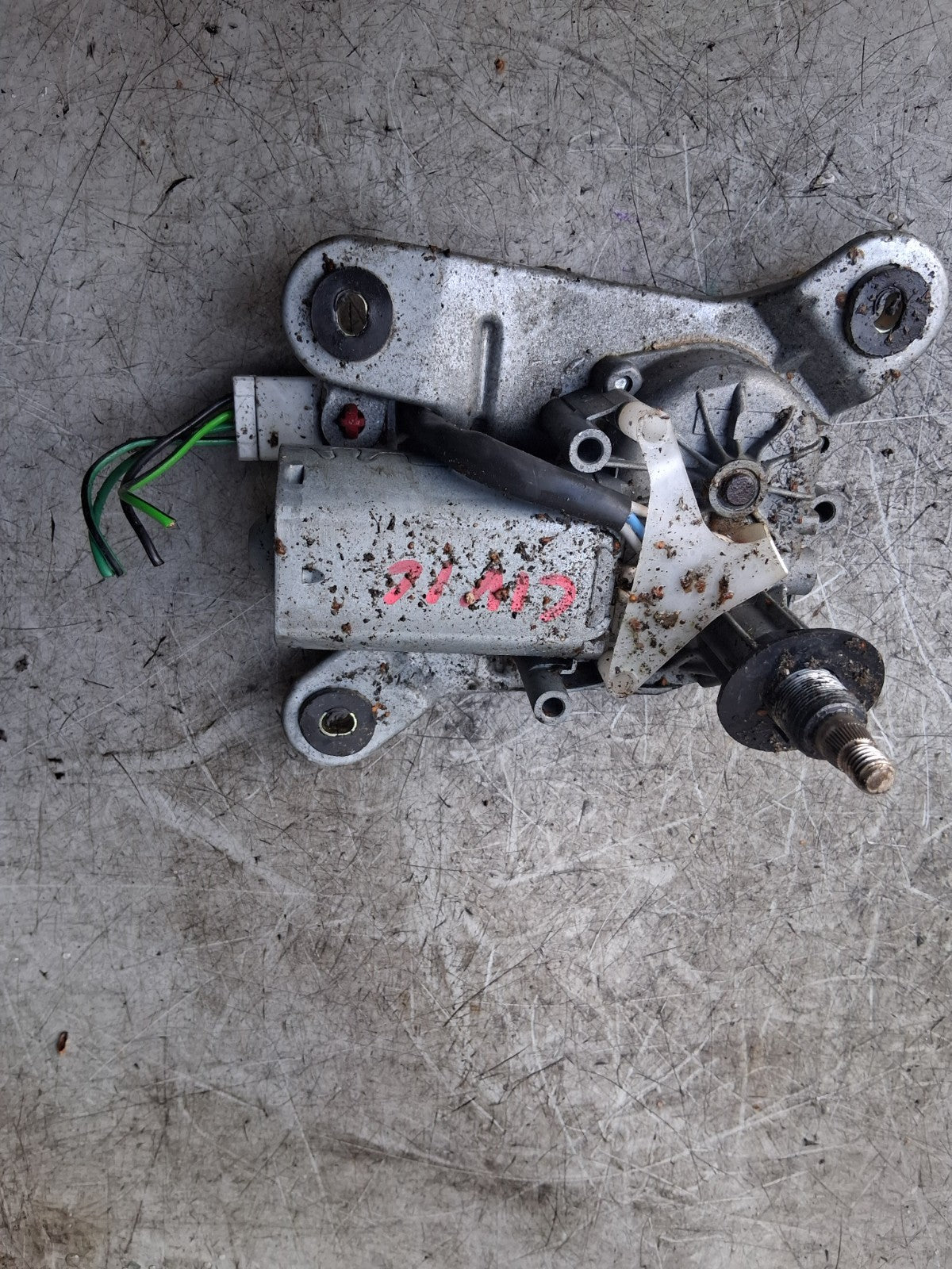 2010 HONDA CIVIC FRONT WINDSCREEN WIPER MOTOR 53007312