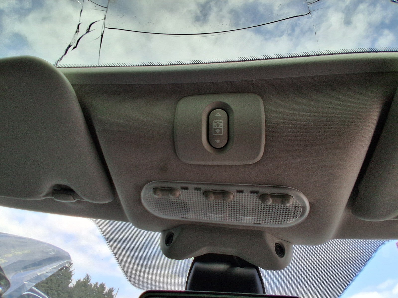 2013 NISSAN QASHQAI J10 FRONT INTERIOR ROOF READING LIGHT PANEL