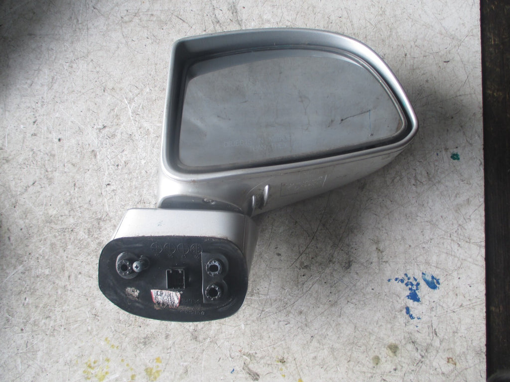KIA CARENS 2007 OSF DRIVER SIDE FRONT WING MIRROR  SILVER