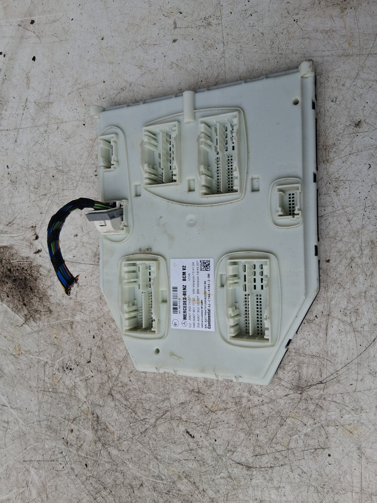 2022 MERCEDES BENZ SPRINTER BCM BODY CONTROL MODULE A9079007407