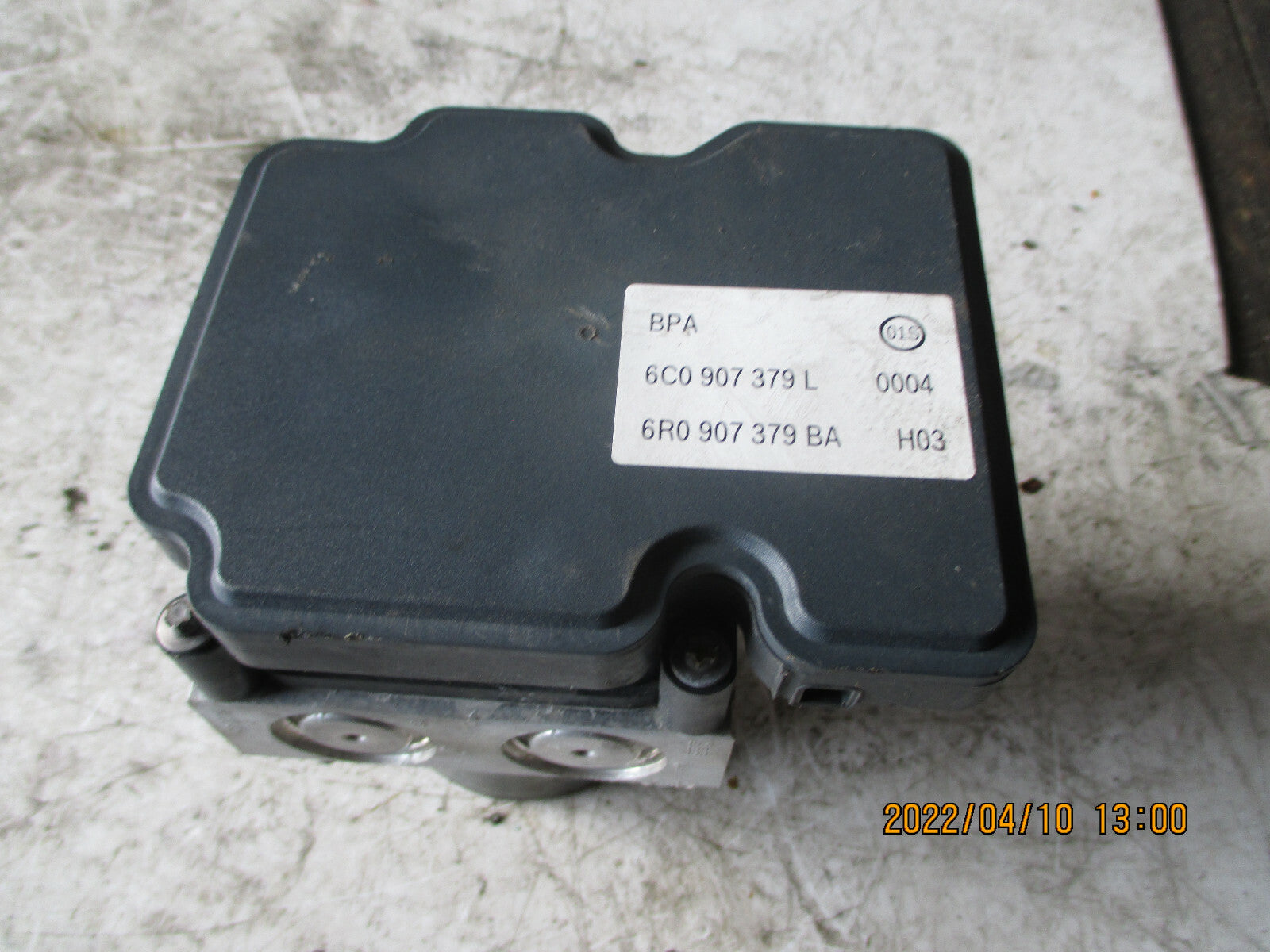AUDI A1 2015 8X ABS PUMP AND MODULATOR 6C0614517L