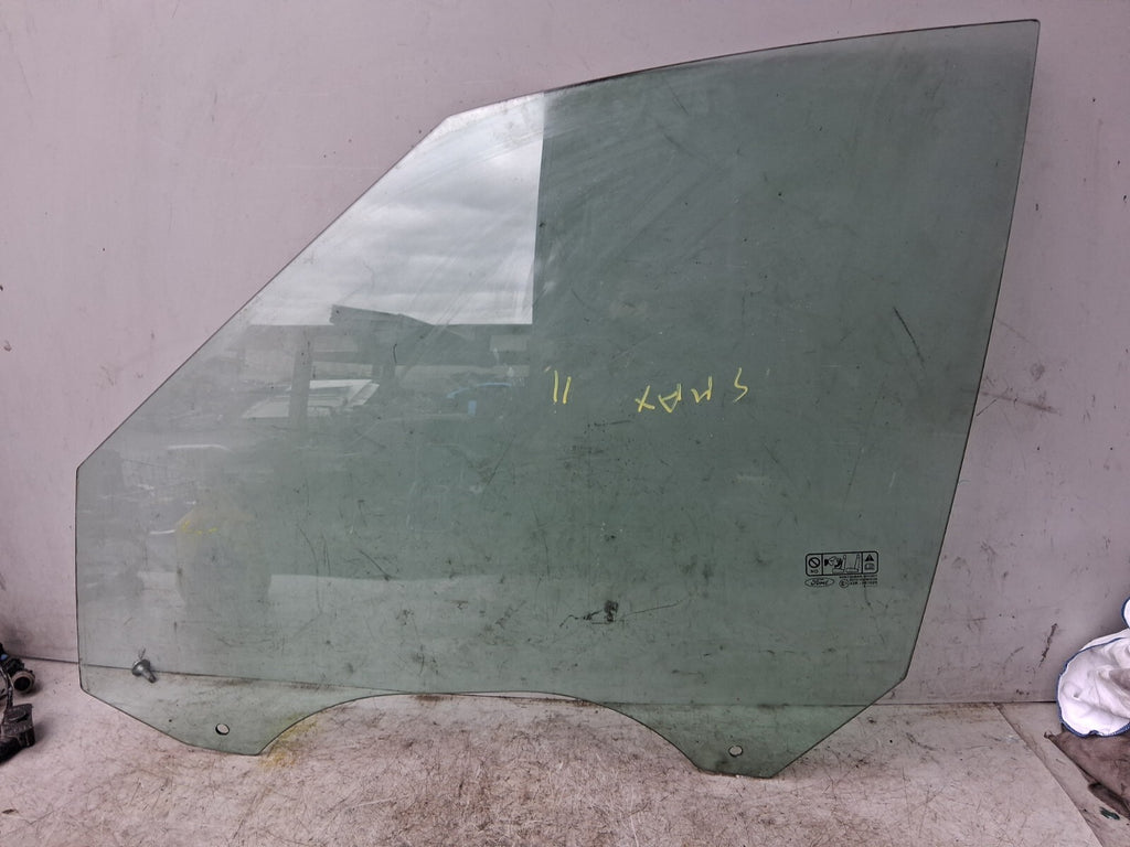 2011 FORD S MAX NSF PASSENGER SIDE FRONT SIDE LEFT WINDOW GLASS 43R001025