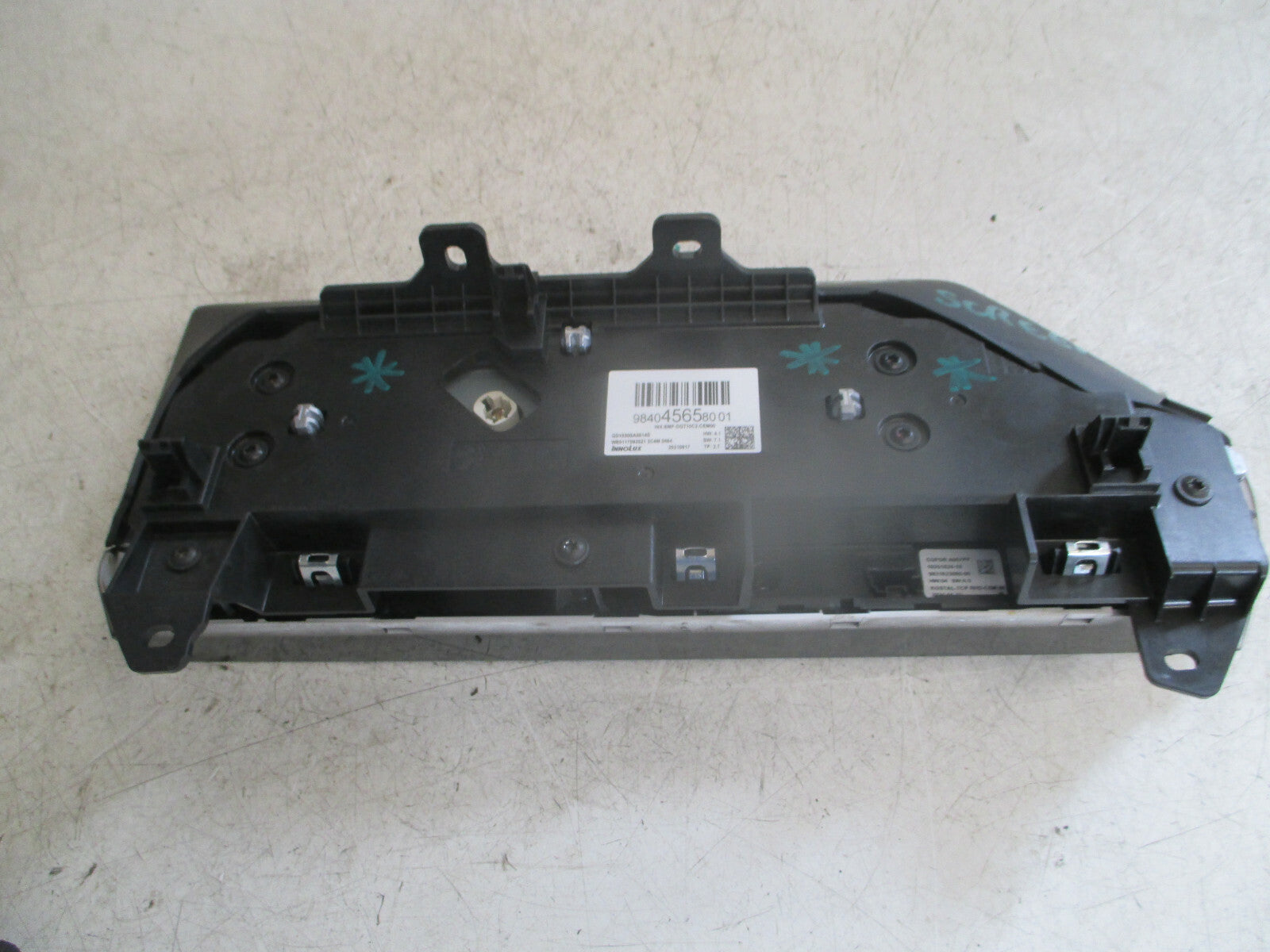 CITROEN C4 MK3 2021 FRONT DASHBOARD DASH RADIO SATNAV SCREEN DISPLAY 9840456580