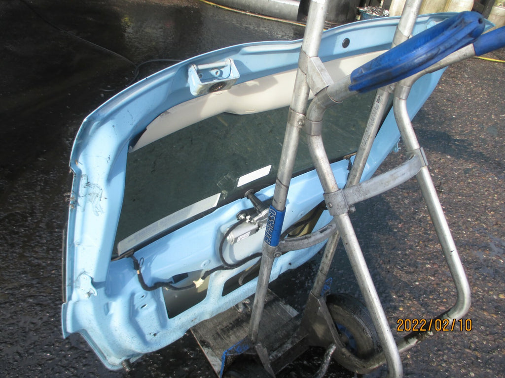 FIAT 500 POP 2012 3 DOOR REAR COMPLETE TAILGATE BOOTLID