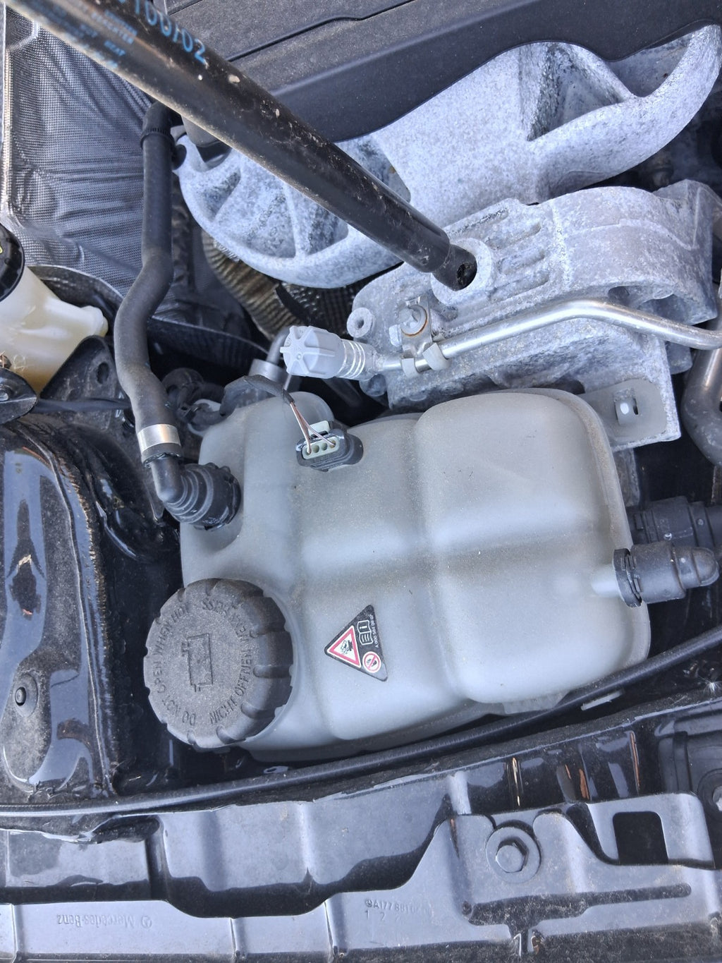 2023 MERCEDES BENZ A CLASS W177 COOLANT WATER OVERFLOW EXPANSION TANK