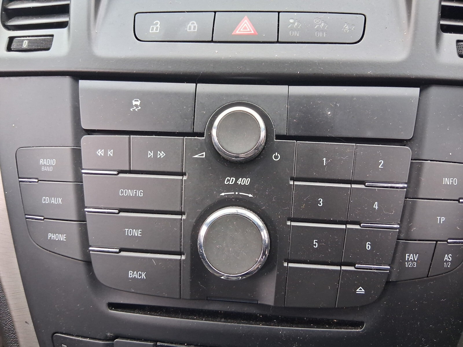2011 VAUXHALL INSIGNIA ESTATE MK1 RADIO CD SAT NAV PLAYER CONTROL SWITCH PANEL