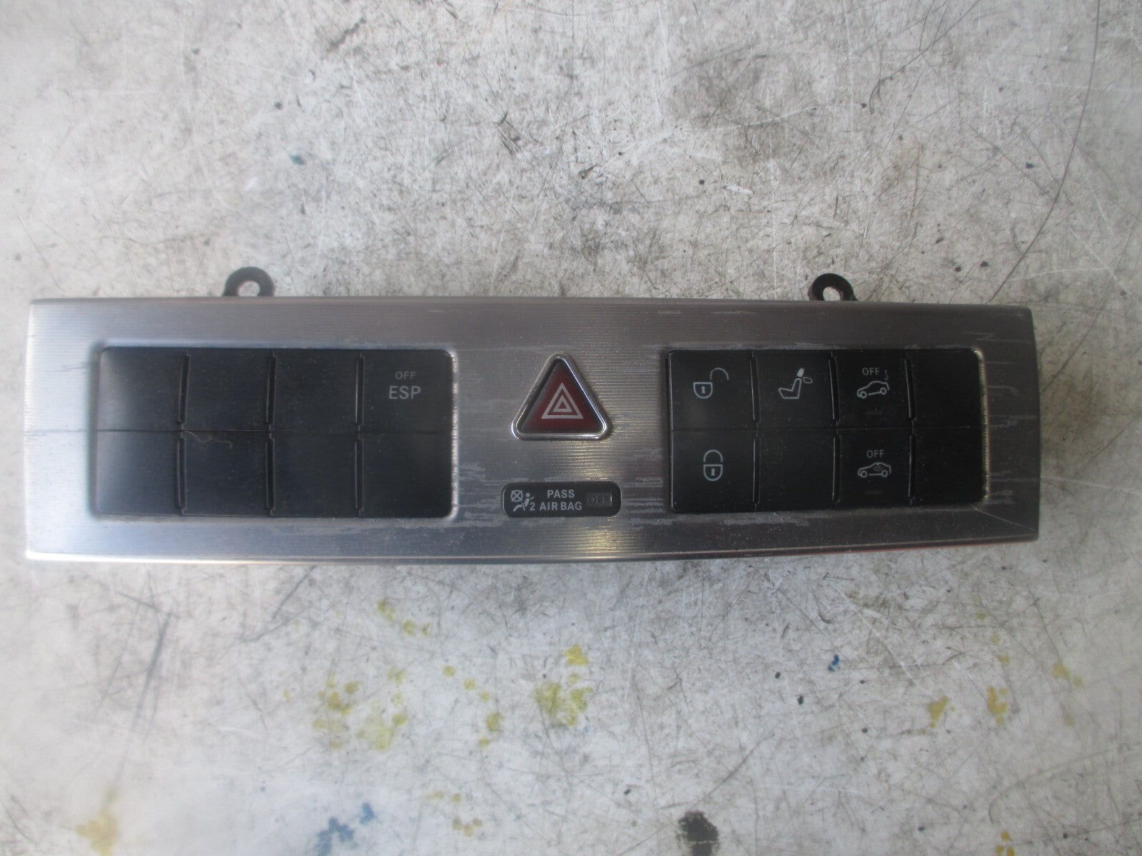 2006 MERCEDES C CLASS W203 HAZARD ESP SWITCH LOCK SWITCH PANEL 2038701710