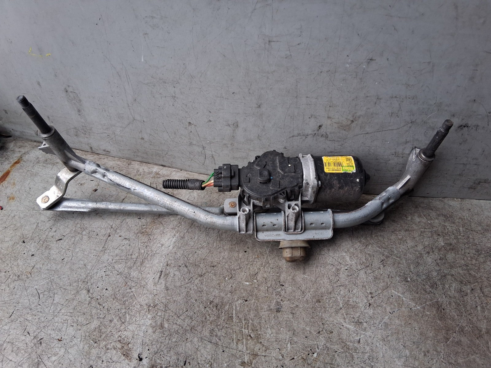 2021 CITROEN BERLINGO FRONT WIPER MOTOR & LINKAGE 9816558580