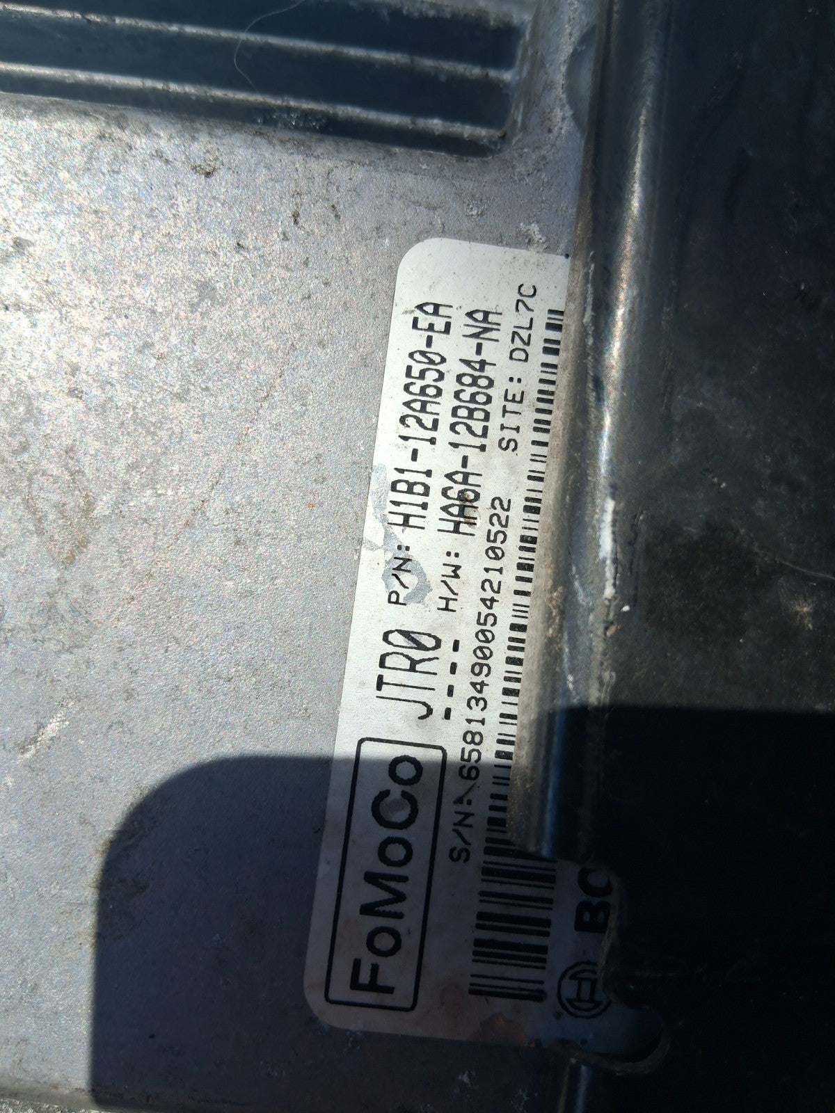 2021 ECOSPORT 71 ECU ENGINE CONTROL UNIT GN1512A650AMA