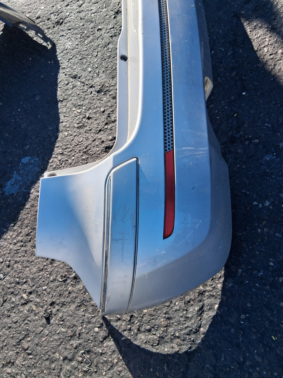 2008 MERCEDES B CLASS W245 COMPLETE REAR BUMPER SILVER