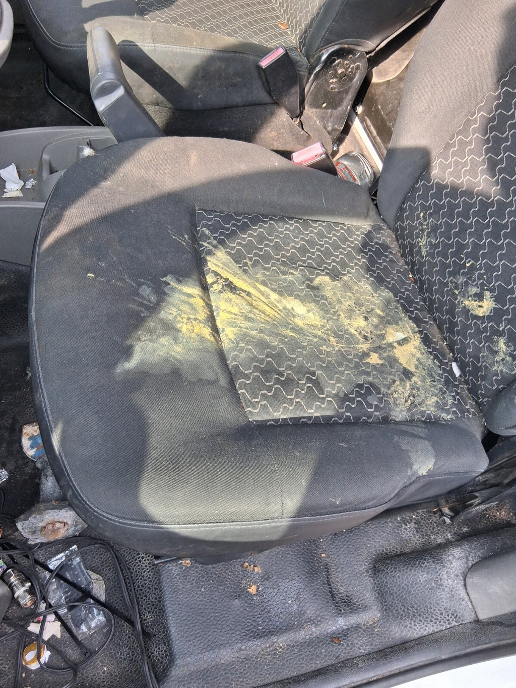 RENAULT KANGOO MK2 2010 NSF PASSENGER SIDE FRONT FABRIC SEAT