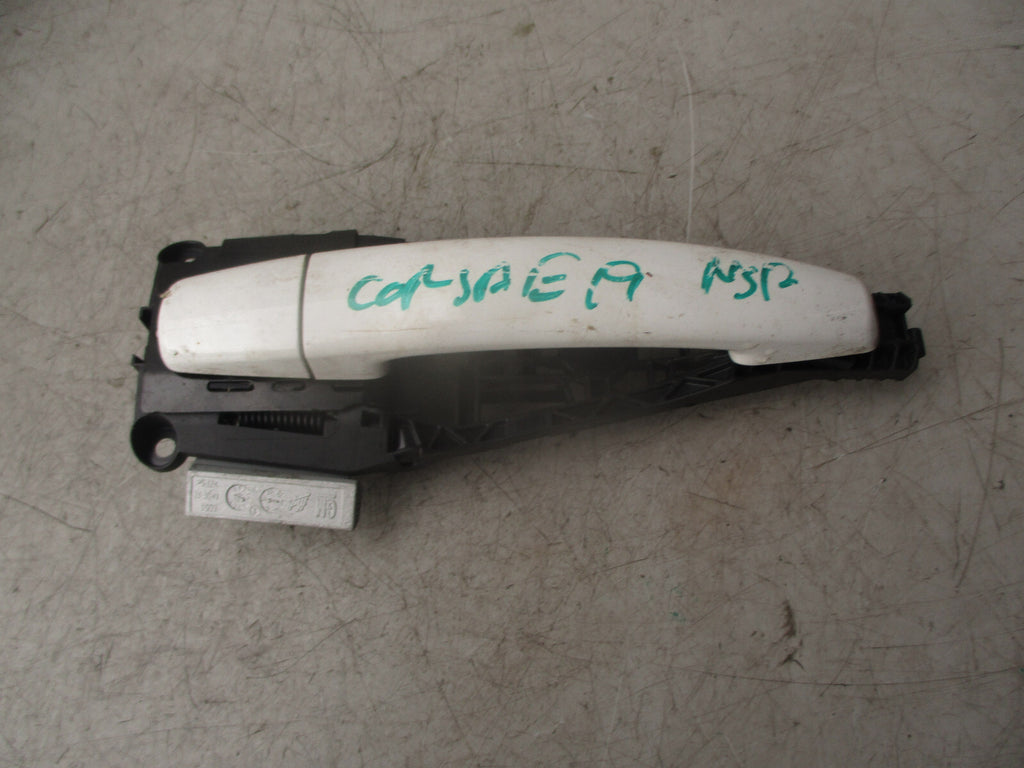 2019 VAUXHALL CORSA E NSR PASSENGER SIDE REAR DOOR HANDLE 14420201