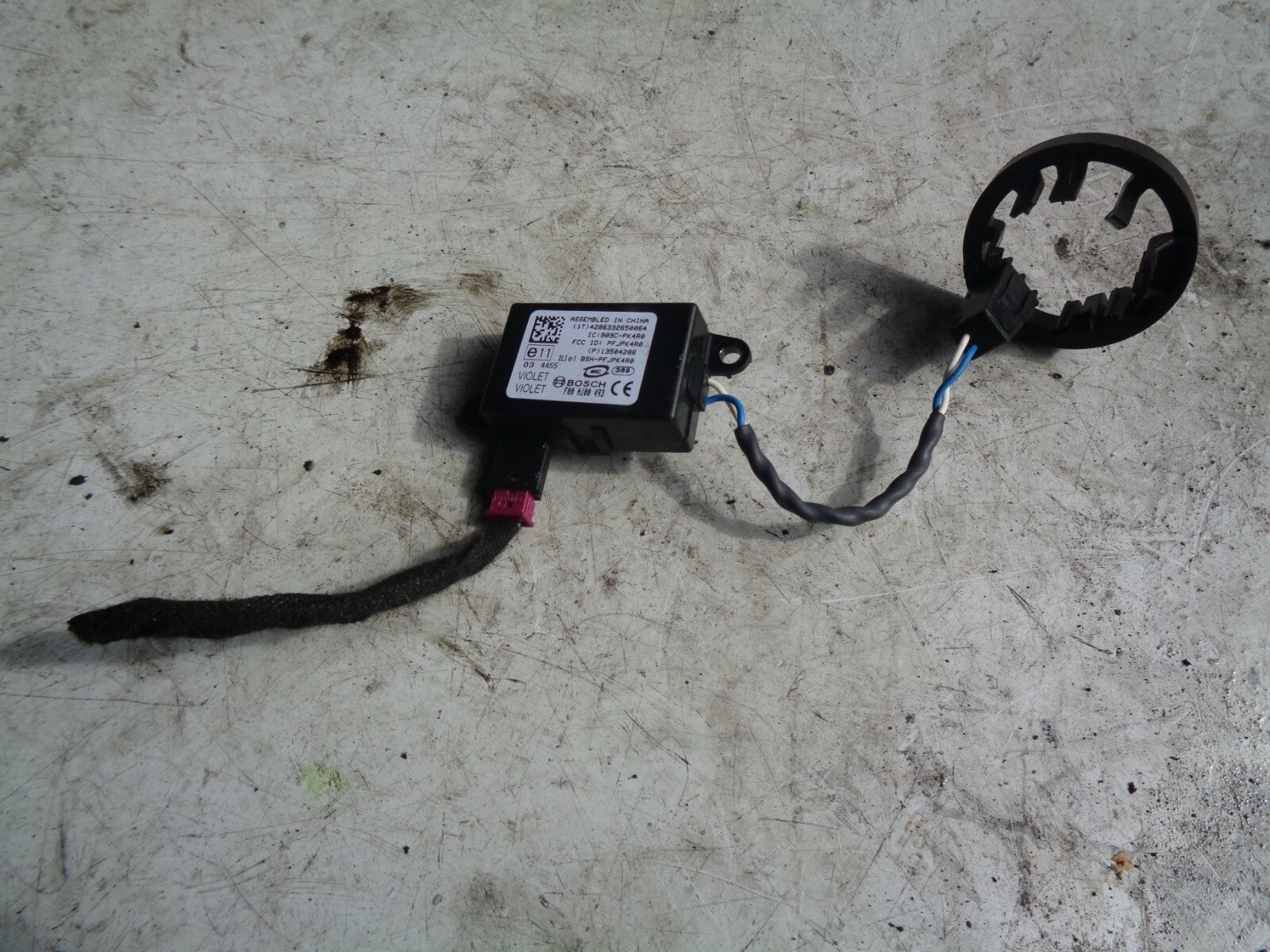 VAUXHALL INSIGNIA 2014 MK1 2.0 CDTI IGNITION BARREL TRANSPONDER 13504286