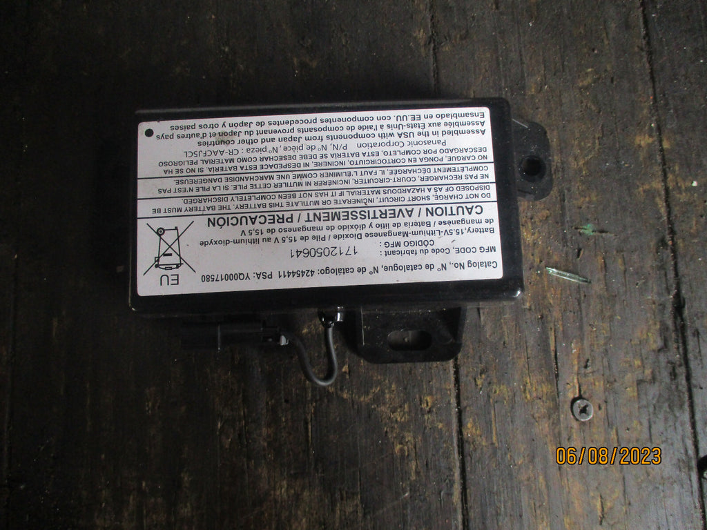 VAUXHALL INSIGNIA 2017 BATTERY COMMUNICATION MODULE 42454411