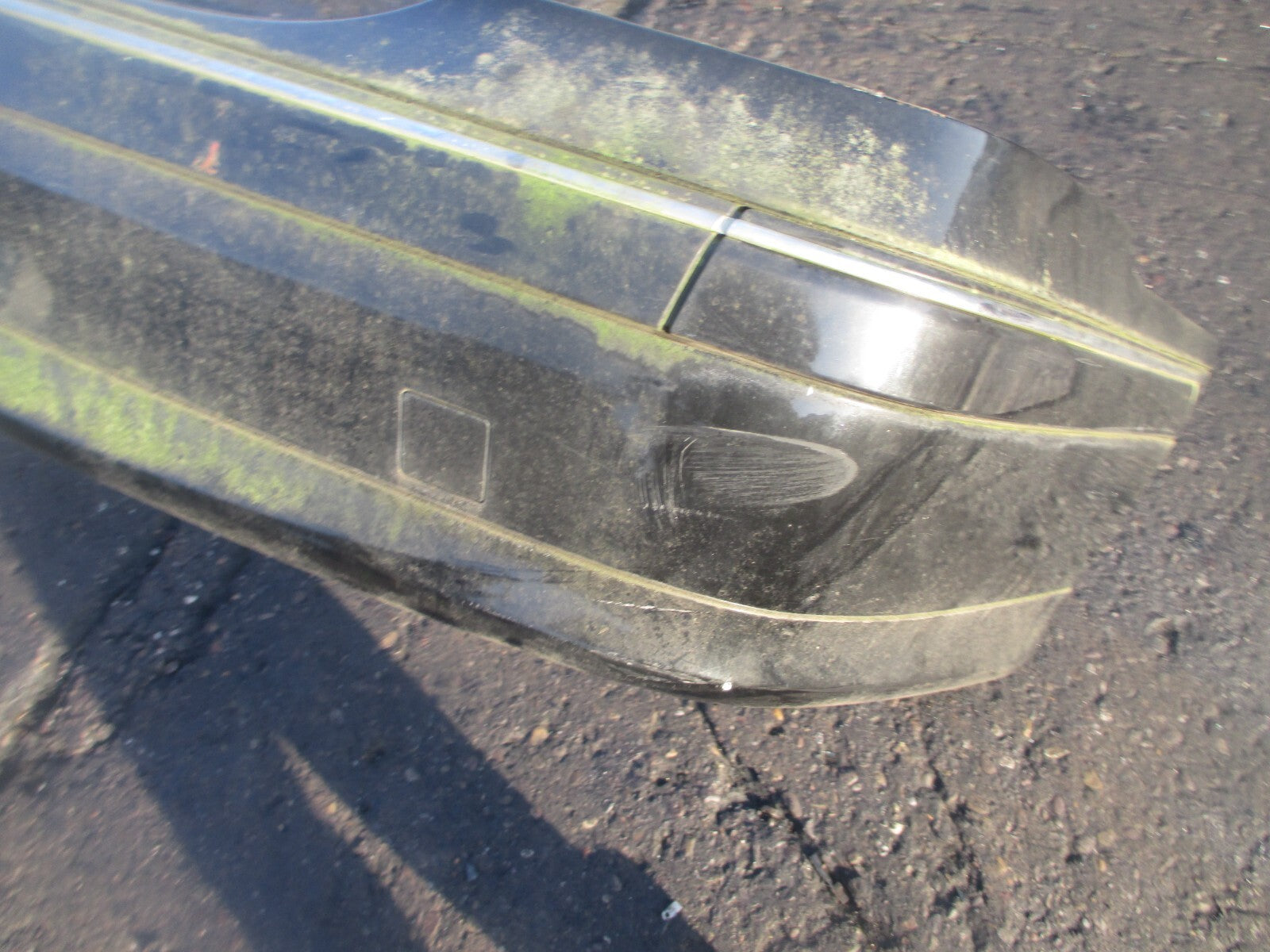 MERCEDES BENZ C CLASS W203 2006 REAR BUMPER BLACK