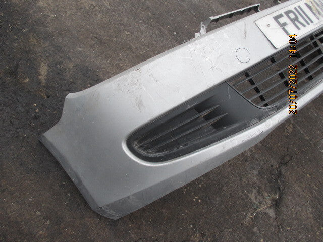 VW VOLKSWAGEN GOLF S 2011 FRONT BUMPER SILVER