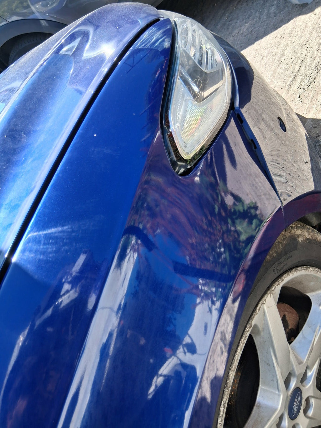 2016 FORD MONDEO MK5 HATCHBACK OSF DRIVER SIDE FRONT RIGHT WING PANEL BLUE LD