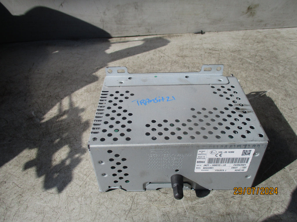 2021 FORD TRANSIT MK8 STERO RADIO HEAD UNIT JK2T18K810LB