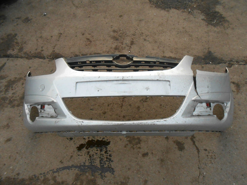 VAUXHALL CORSA D 2007 3 DOOR FRONT BUMPER Z157 STAR SILVER SPARES OR REPAIRS