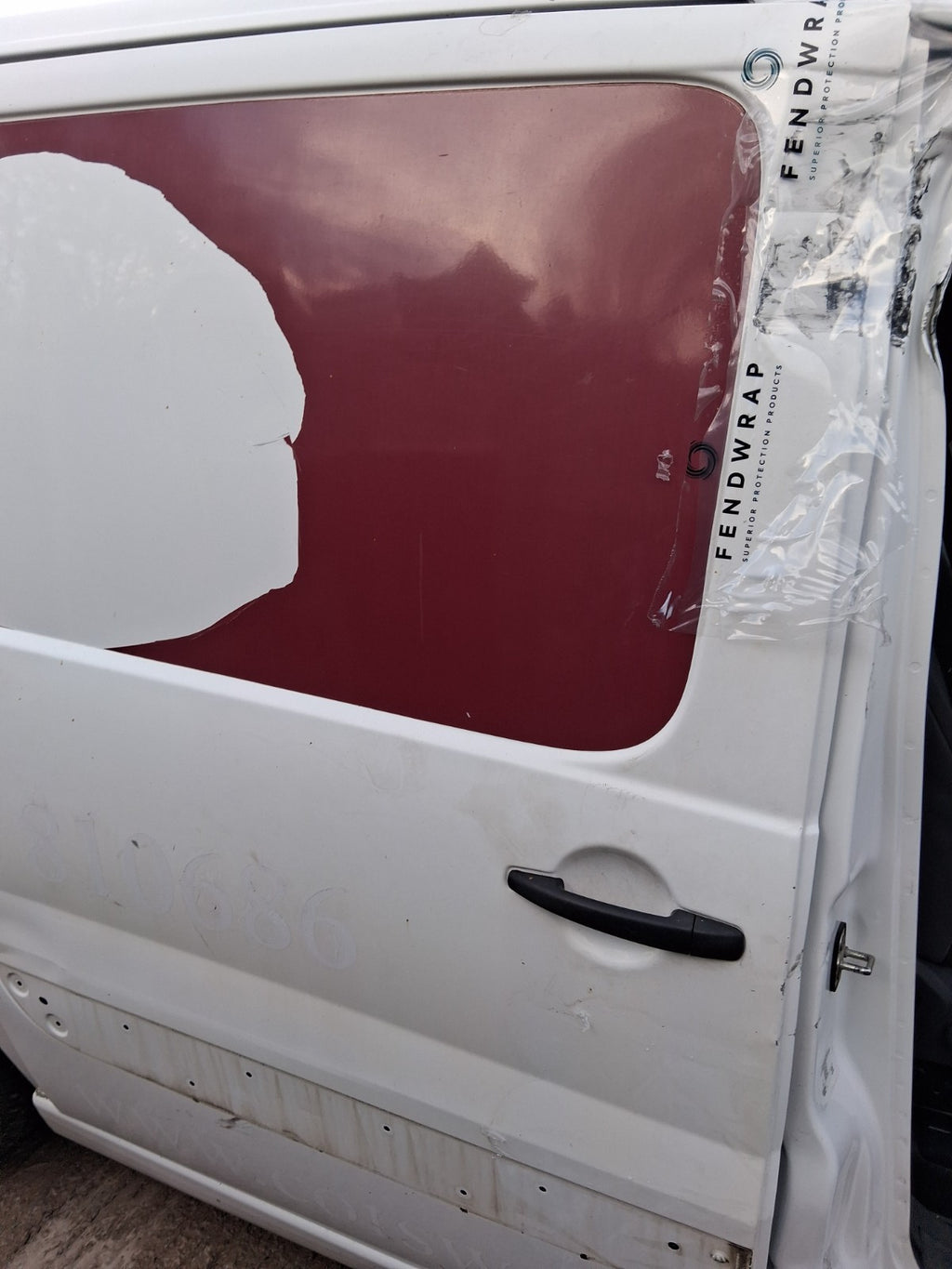 2016 CITROEN DISPATCH MK2 OS DRIVER SIDE RIGHT COMPLETE SLIDING DOOR WHITE