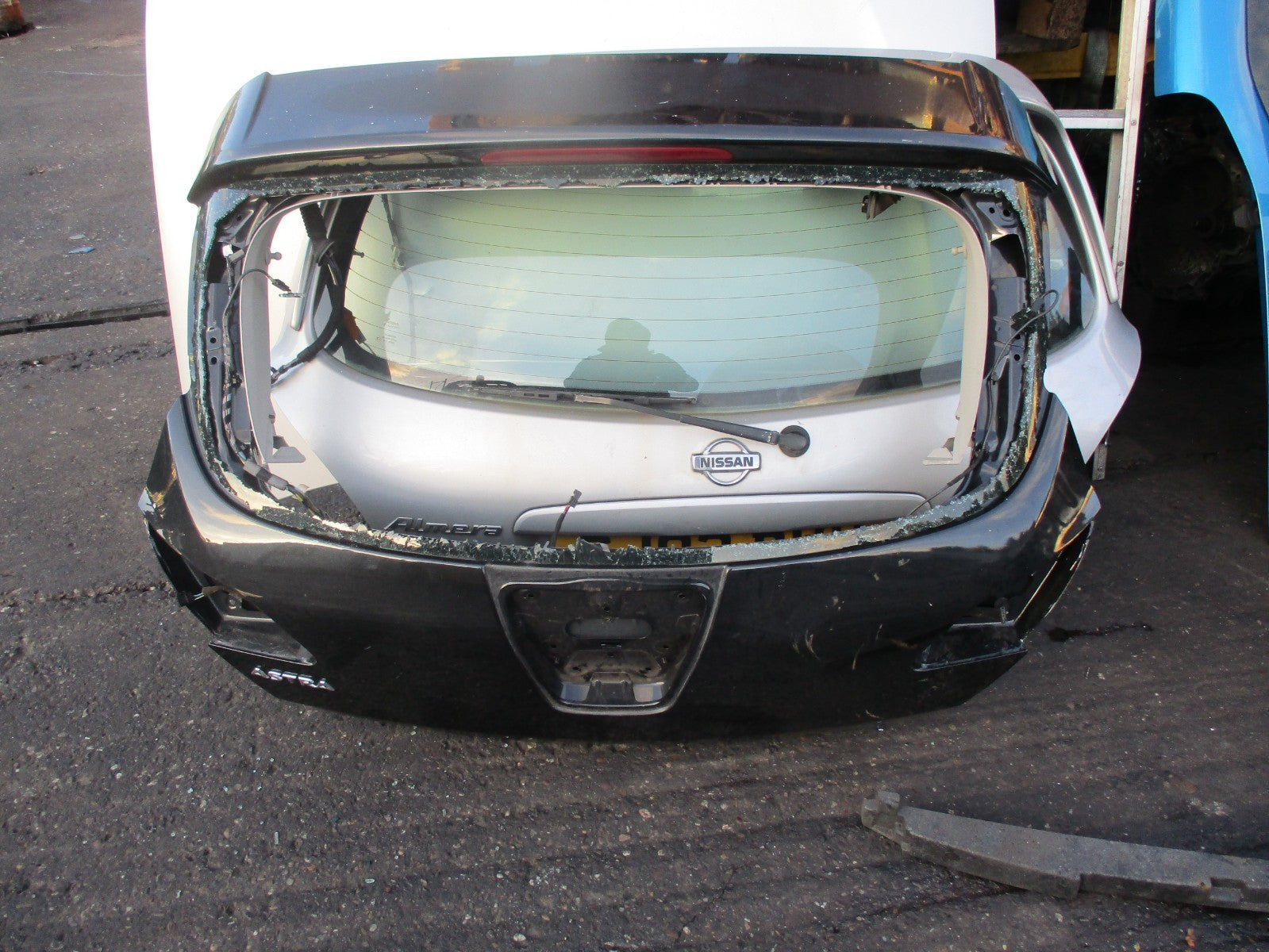 VAUXHALL ASTRA J (MK6) 5 DOOR REAR BOOTLID HATCHBACK BARE CARBON FLASH Z22C