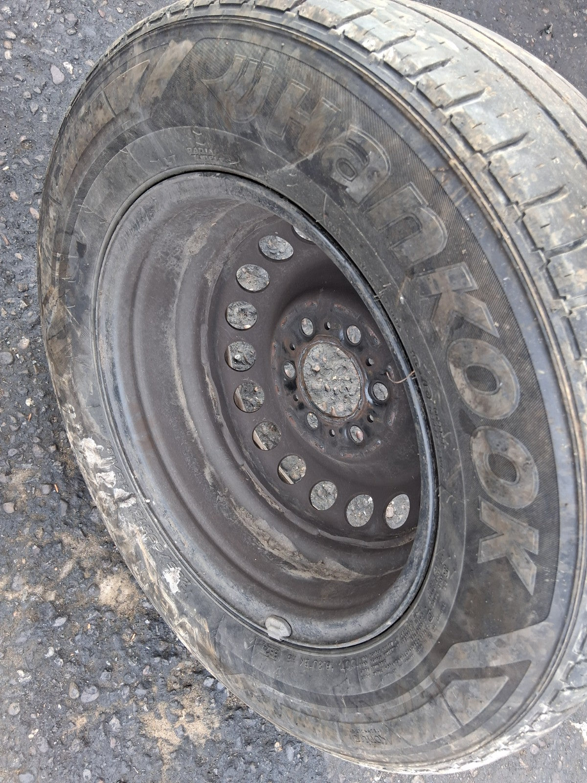 2020 MERCEDES BENZ SPRINTER W907 16 INCH STEEL WHEEL WITH TYRE 235/65R16
