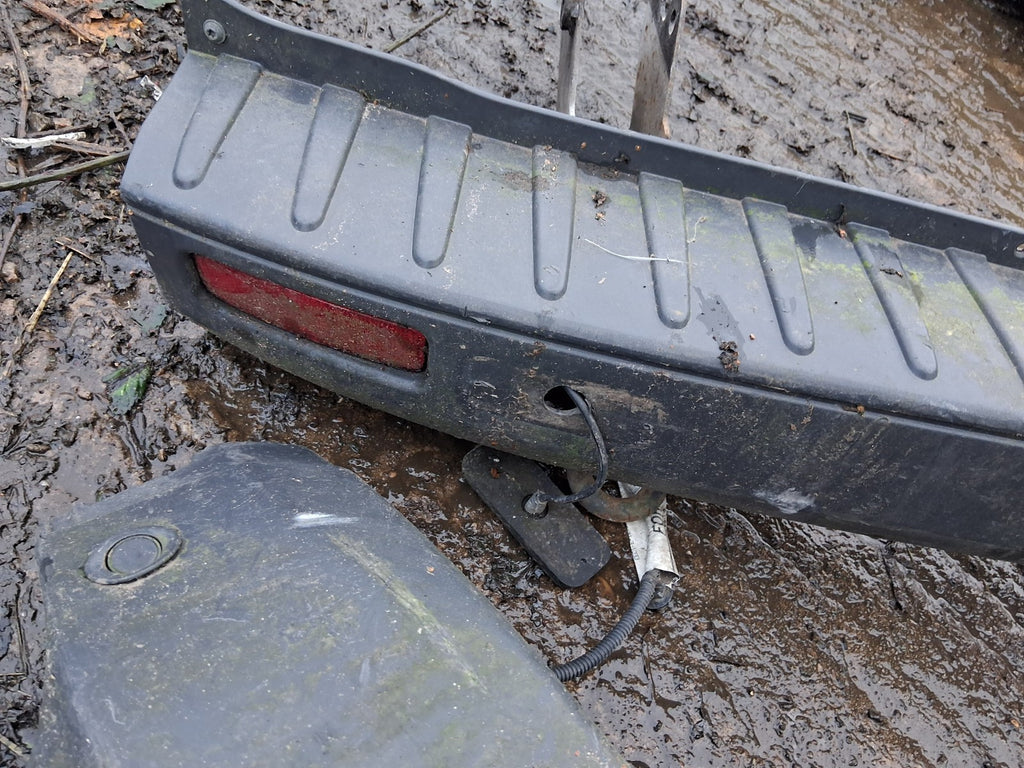 2021 FORD TRANSIT 350 MK8 REAR BUMPER CRASH BAR + REAR MIDDLE BUMPER