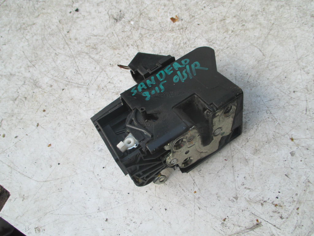 DACIA SANDERO 2015 MK2 OSR DRIVER SIDE REAR DOOR LOCK MECHNAISM
