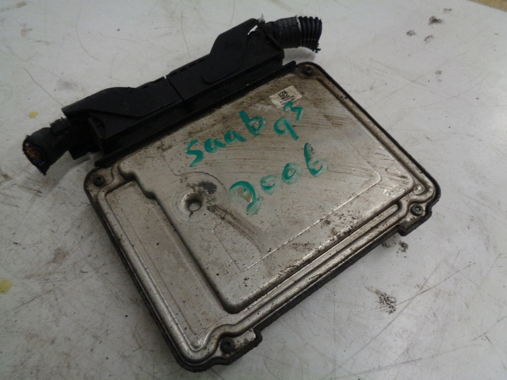 SAAB 9-3 93 2006 MK2 1.9 TDI DIESEL ENGINE ECU CONTROL MODULE UNIT 55558457