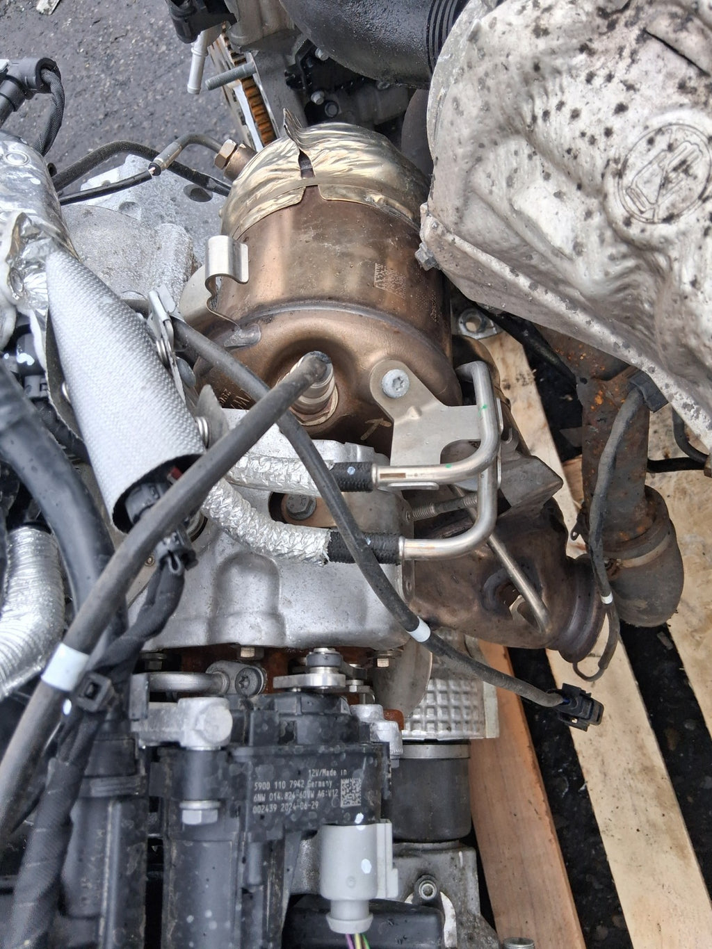 2024 AUDI A1 MK2 1.0 PETROL COMPLETE ENGINE WITH PUMPS AND INJECTORS DKLA