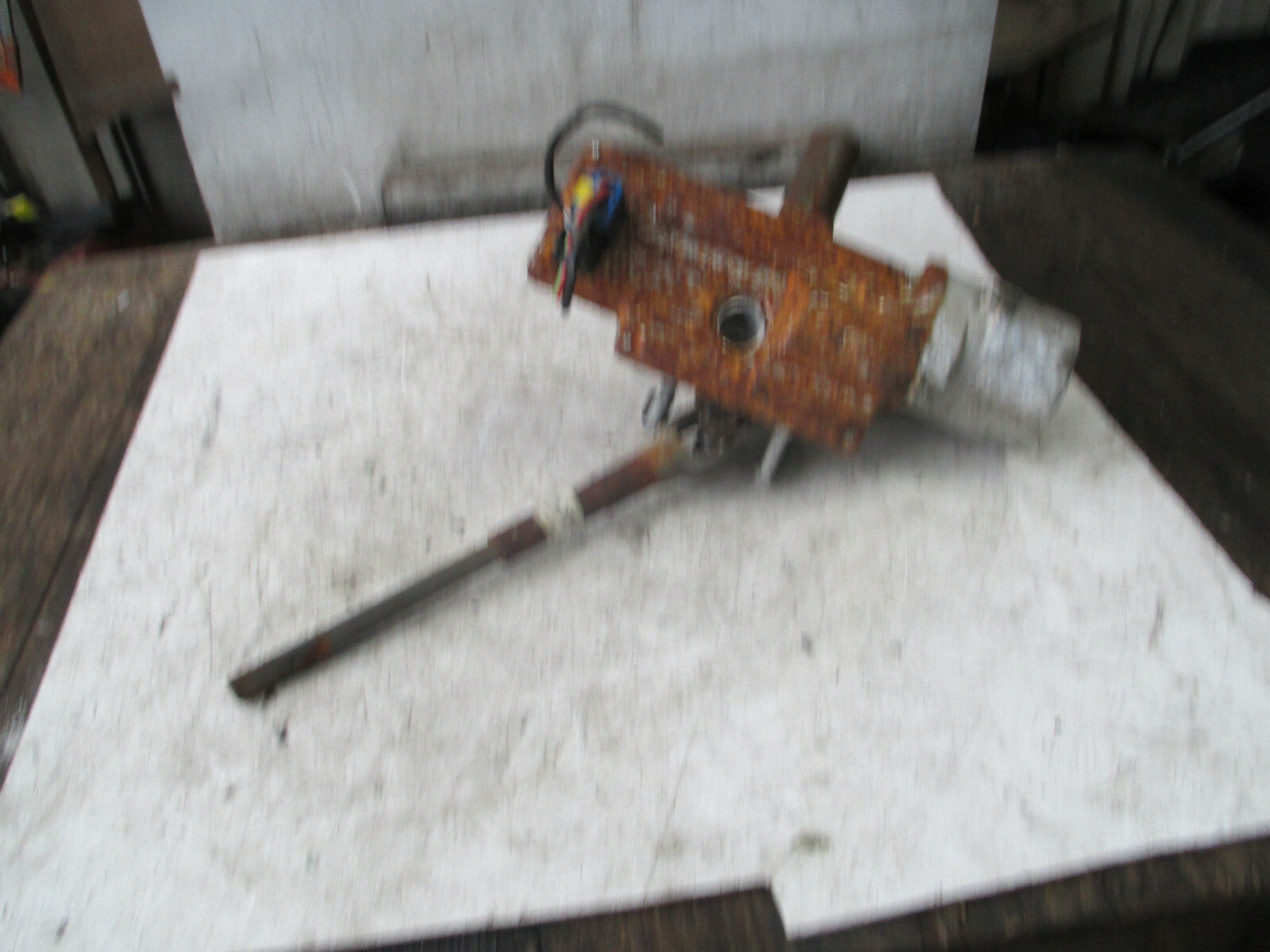 VAUXHALL CORSA E 2018 1.4 PETROL STEERING COLUMN 13496342