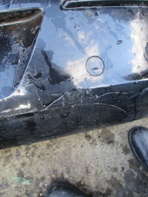 VAUXHALL CORSA D REAR COMPLETE BUMPER BLACK